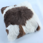 almohada cojin de lana de alpaca bebe, decoracion del hogar, bebe alpaca
